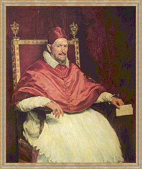 Картина - Portrait of Pope Innocent X	
