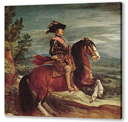 Постер (плакат) - Felipe IV a caballo	
