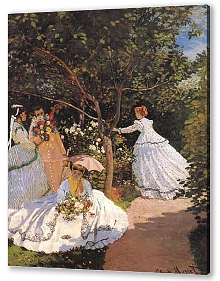Постер (плакат) - Women in the Garden