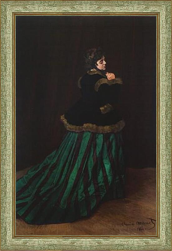 Картина - The Woman in the Green Dress