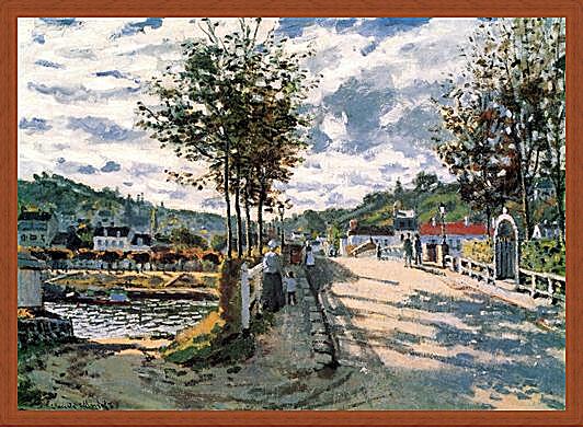 Картина - The Seine at Bougival	
