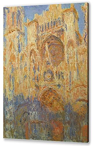 Картина маслом - Rouen Cathedral, Facade