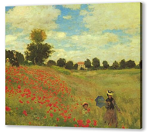 Картина маслом - Poppy Fields	
