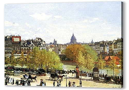 Картина маслом - Le quai du Louvre	

