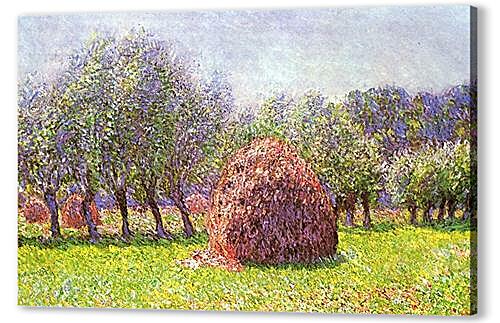 Картина маслом - Heap of Hay in the Field	
