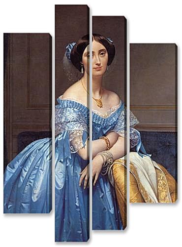 Модульная картина - Ingres princesse
