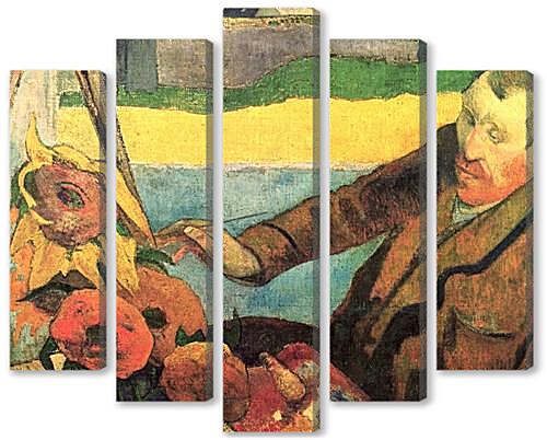 Модульная картина - Van Gogh Painting Sunflowers Ned	
