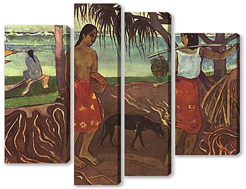 Модульная картина - Under the Pandanus I	
