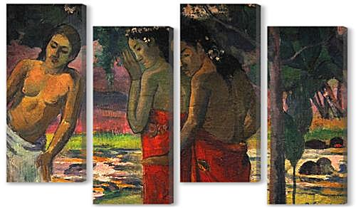 Модульная картина - Three Tahitian Women	
