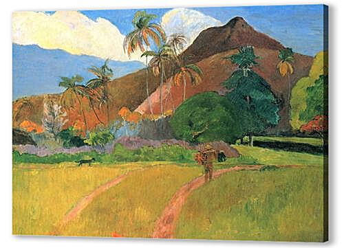 Картина маслом - Montagnes tahitiennes	
