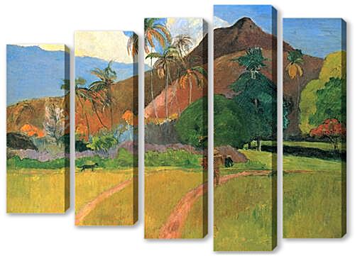 Модульная картина - Montagnes tahitiennes	
