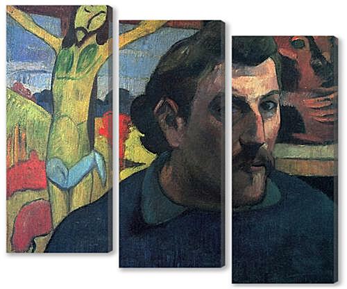 Модульная картина - Portrait of the Artist with the Yellow Christ	
