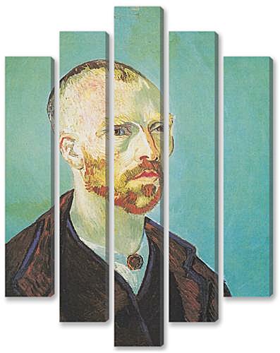 Модульная картина - Self Portrait (dedicated to Paul Gauguin)	
