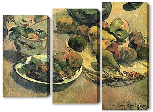 Модульная картина - Nature morte aux fruits (dedicacee a Laval)	
