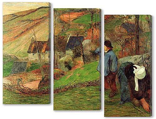Модульная картина - Landscape of Brittany	
