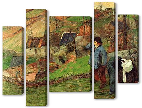 Модульная картина - Landscape of Brittany	
