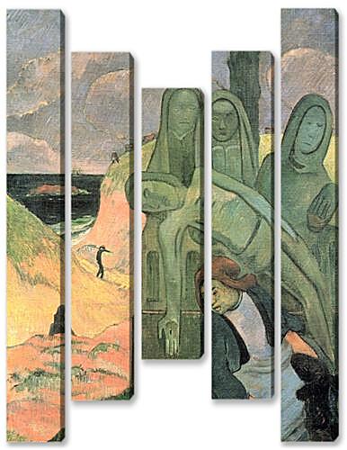 Модульная картина - Le Christ vert ou Calvaire breton	
