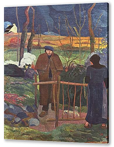 Картина маслом - Bonjour Monsieur Gauguin	
