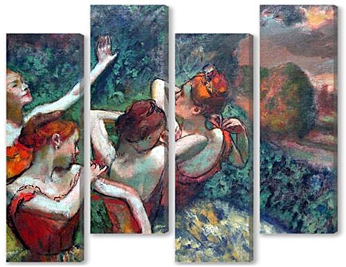 Модульная картина - Four Dancers	
