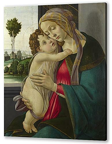 Картина маслом - The Virgin and Child	
