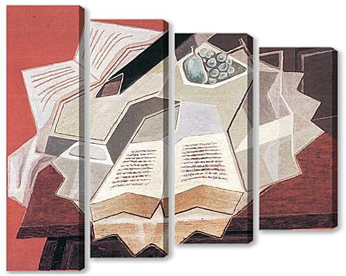 Модульная картина - The Open Book (detail)	
