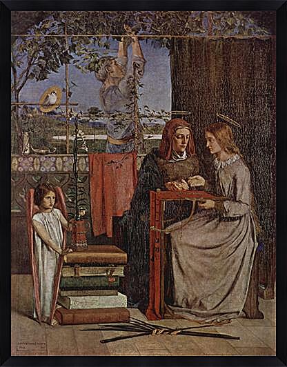 Картина - The Girlhood of Mary Virgin
