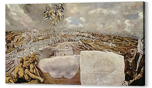 Ansicht von Toledo	

