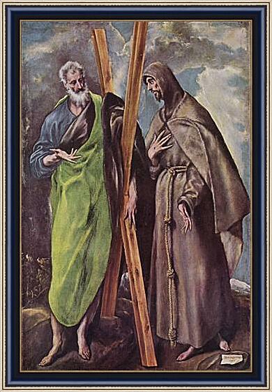 Картина - Hll. Andreas und Franziskus	
