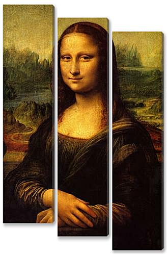 Модульная картина - Мона Лиза (Джоконда)