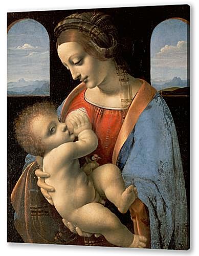 Картина маслом - Мадонна с младенцем