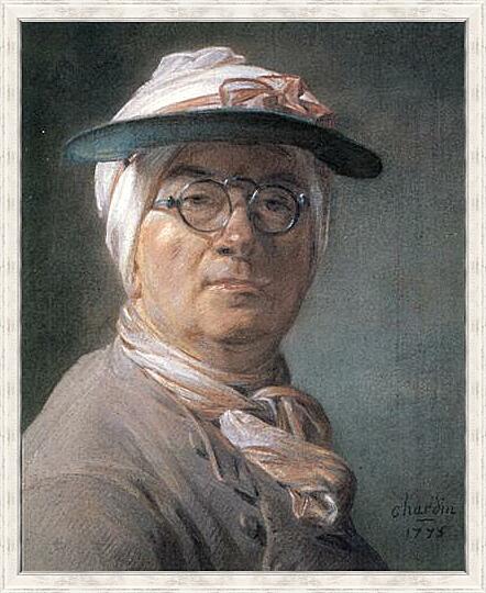 Картина - Self-Portrait Wearing Glasses
