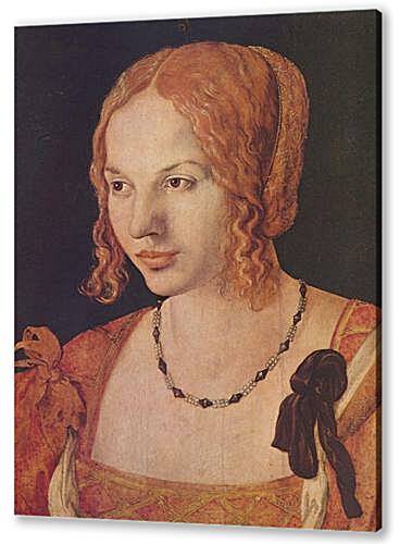 Постер (плакат) - Portrat einer Venezianerin
