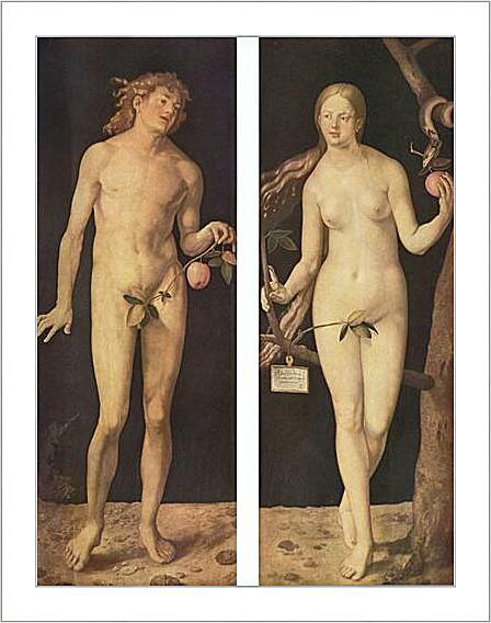 Картина - Adam and Eve
