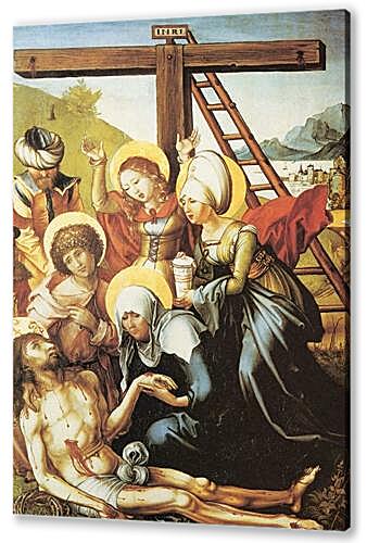 Постер (плакат) - Die sieben Schmerzen Maria, Mitteltafel (Szene
