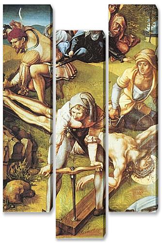 Модульная картина - Die sieben Schmerzen Maria, Mitteltafel (Szene
