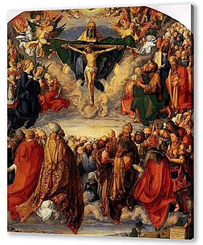 Постер (плакат) - Adoration of the Trinity
