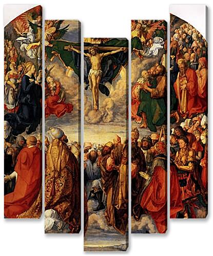 Модульная картина - Adoration of the Trinity
