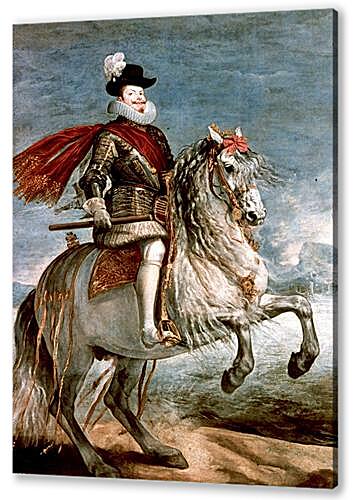 Картина маслом - Felipe III caballo	
