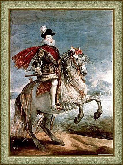 Картина - Felipe III caballo	
