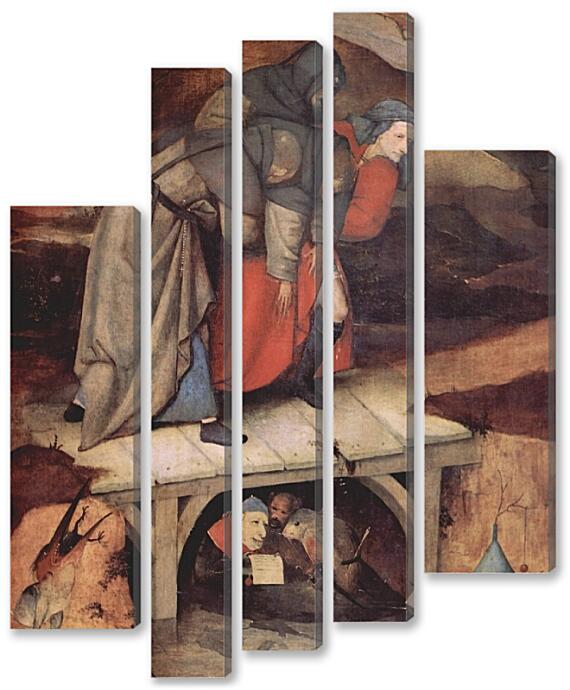Модульная картина - The Temptation of Saint Anthony (Detail)