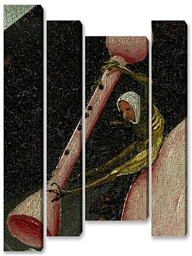 Модульная картина - The Garden of Earthly Delights, right panel (Detail	
