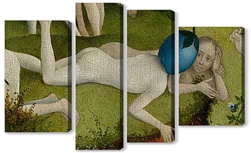 Модульная картина - The Garden of Earthly Delights, center panel (Detail	
