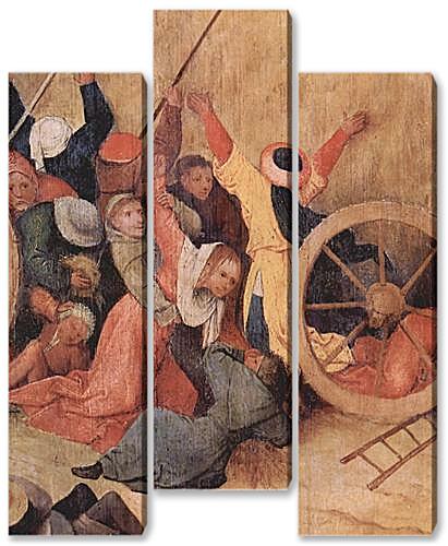 Модульная картина - Heuwagen, Triptychon, Mitteltafel	
