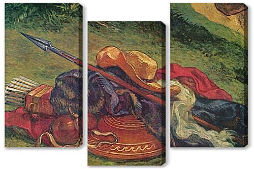 Модульная картина - Wandgemalde fur Saint-Sulpice in Paris, Kapelle der Heiligen Engel (Szene
