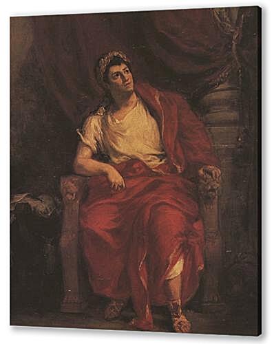 Картина маслом - Talma als Nero in Britannicus
