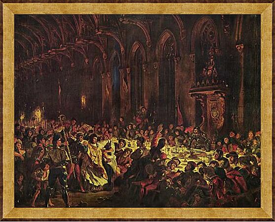 Картина - Ermordung des Bischofs von Luttich
