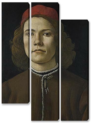 Модульная картина - Portrait of a Young Man	
