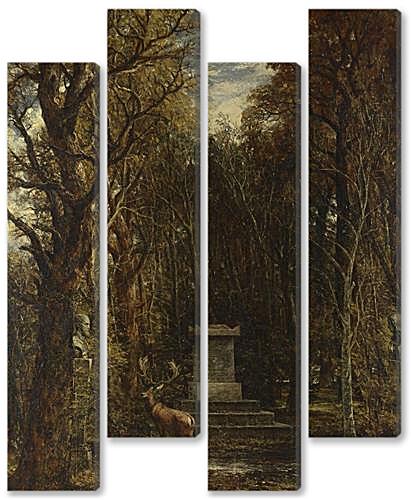 Модульная картина - Cenotaph to the Memory of Sir Joshua Reynolds
