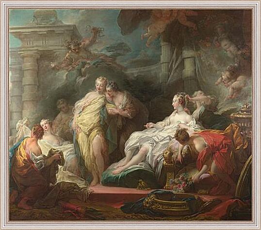 Картина - Psyche showing her Sisters her Gifts from Cupid
