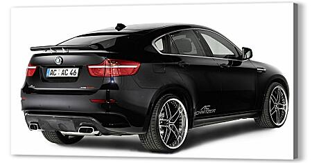 Картина маслом - BMW X6 черный